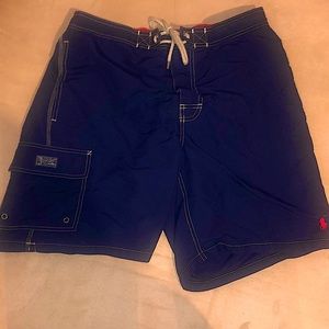 Dark Blue polo shorts